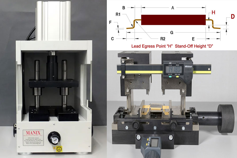 MANIX芯片引脚成型/切割系统